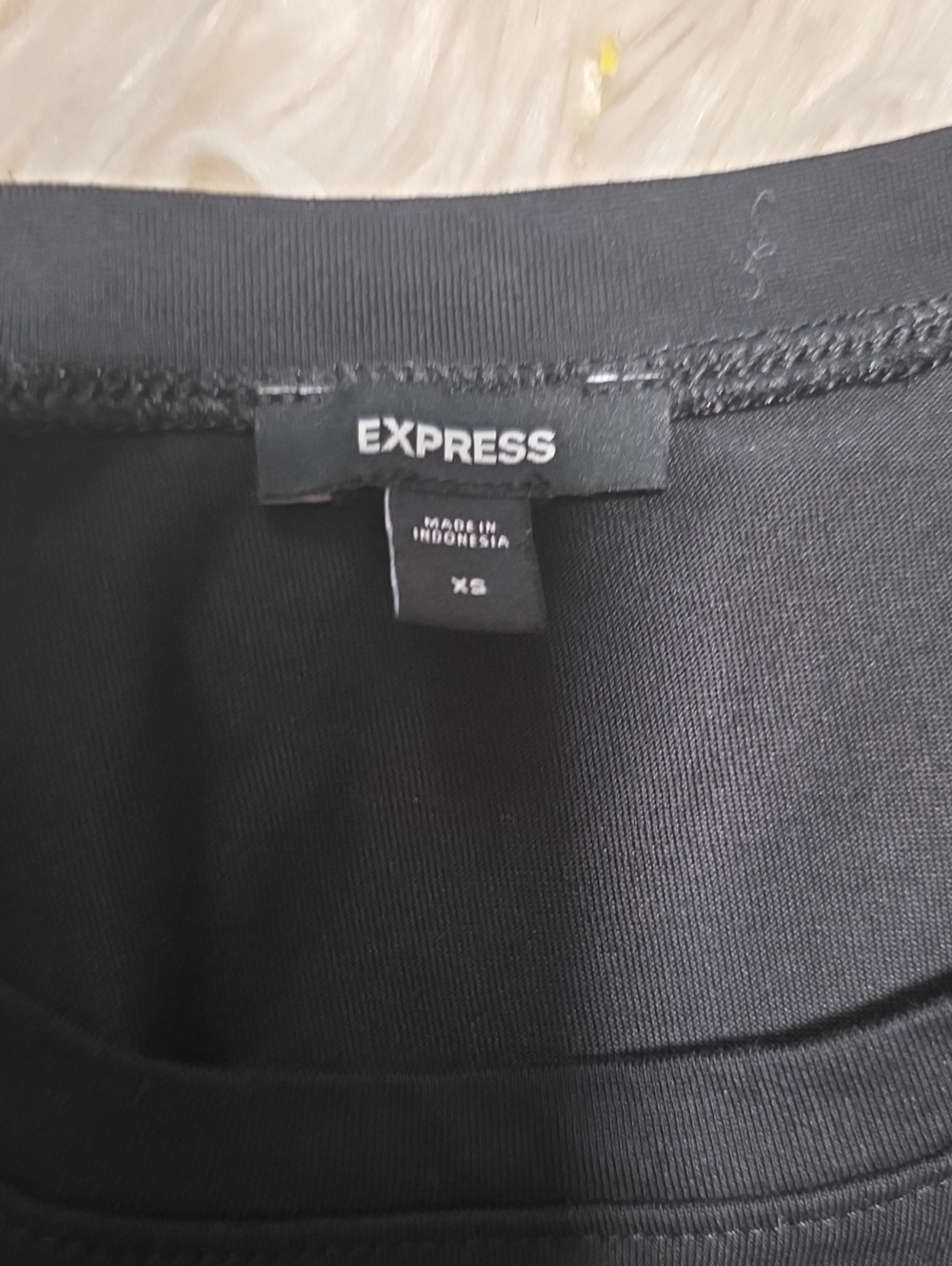NWOT Express Wrap Mini T Shirt Dress- XS - Picture 4 of 8